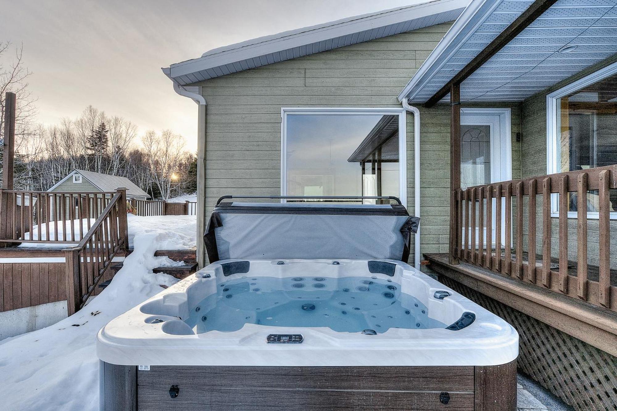 Gorgeous View 10 Min To Massif Hot Tub And Garage Baie-Saint-Paul Exterior foto